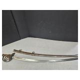 42 " Sabre Sword With Metal Sheath