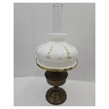 Vintage Aladdin Oil Lamp W/Aladdin Chimney