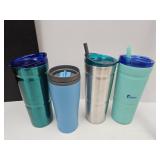 Lot of Nice Bubbas & Aladdin Water Bottle & Cups