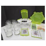 Food Salad Chef w Book & Wildlife Glasses