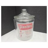 Planters Peanuts Advertising Glass  Jar