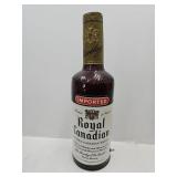 Vintage Inflatable Whisky Blow Up Bottyle 27" h