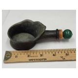 Brass Jeweled Fabric Iron