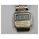 Pulsar Y739-5019A Calculator Watch ALL Original