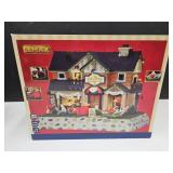 Lemax Barkley Dog Hotel & Spa Lights Up