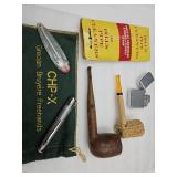 Zippo, Peterson Lighter, Pipes, +