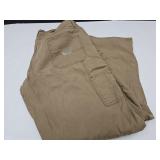 Wrangler Tan Work Pants with Side Pockets 36 x 34
