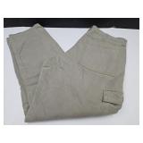 Wrangler Khaki Insulated Jeans Side Pockets 36x35