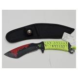Fixed Blade Zombie Knife w/Sheath