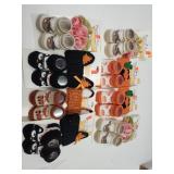 New Baby Halloween Booties & Head Bands
