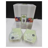 Scentsy Blue Warmer w/Wax Tarts