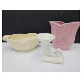 NICE Pottery Vases Redwing & Others