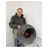 Vintage Railroad RR  Light 19" w Hardware