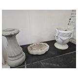 Concrete  Planter & Lawn Decor