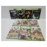 Lot of 10 GOOD XBOX 360 Games COD Resident Evil