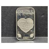 We Care 1oz Silver Bar