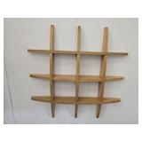 Modern Maple  Display Wood  30" Shelf