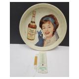 Vintage Advertising Whiskey TrayFredericksburg VA