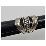 Vintage Signed Sterling Silver Ring SZ 9