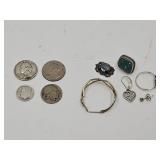 Vintage Sterling Silver & Coins
