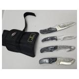 New Browning 4 pc Knife Set
