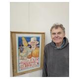 DELAWARE COUNTY  Fair Framed Poster 18.5 x 24.5"