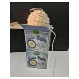 2 GLobe Lights  6" Diameter