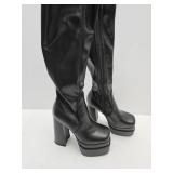 New Womens 6" HIGH Heel Boots sz 6