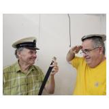 Navy Hat, Hat Guard & Belt