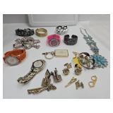 Costume Jewelry Watches, Coach Keychain +
