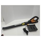 Worx Batterty Powered Blower with Charger  Works