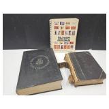 2 Vintage Student &1 Avon Bottle Encyclopedia