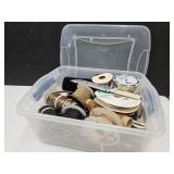 Sterilite 15 Quart Tote w/ Craft Ribbon