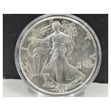 1987 Walking Liberty Silver Dollar Coin