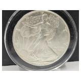 1986 Walking Liberty Silver Dollar Coin