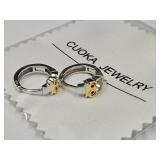 Cuoka Jewelry .925 Owl Earrings