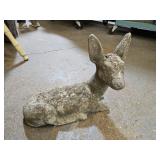 Concrete 16" L  Deer Statue