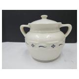 Longaberger Pottery Cookie Jar