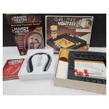 VTG Yahtzee Odd Couple Game & Handy Neck  Heater