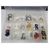 Misc. Costume Jewelry & Organizer Case