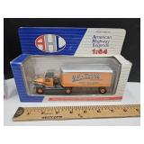 NIB 1/64 Scale Yellow Transit Semi Truck See