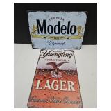 12" Modelo Yuengling Tin Signs