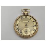 South Bend 14K GF Case Pocket Watch See Info