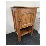 Oak Cabinet  24 x 38" h
