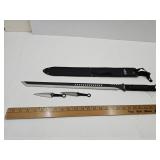 28" Tactical Master Throwing Sword