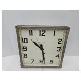 Vintage Sessions Wall Clock 14.5" w Runs Hums