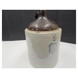 5 Gal  UHL Pottery  Primitive Whisky Crock
