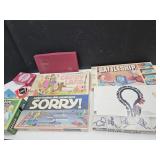 VTG Game Lot Sorry, Battleship +