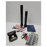 Mag Lites Pocket Knife Lot NASCAR+