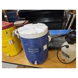 Tent & Poles, Cooler ,& Sprayer